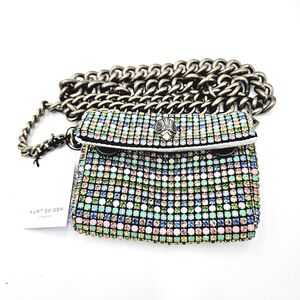 Kurt Geiger Multicolor Crystal Embellished Bag